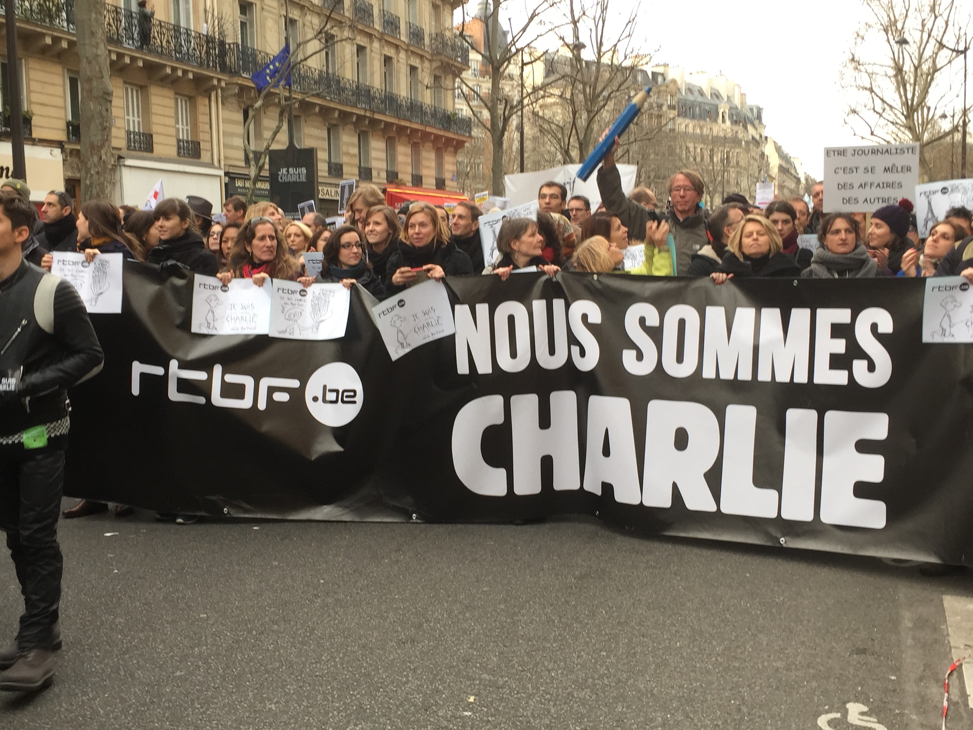 Mobilisation républicaine.